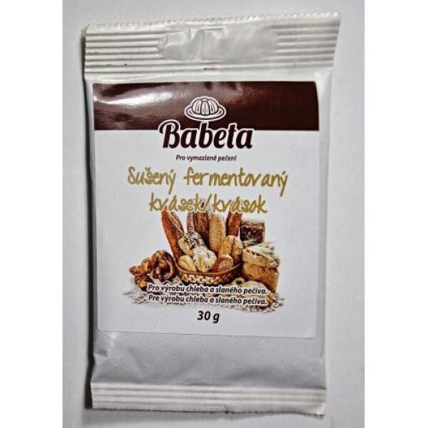 Sušený fermentovaný kvások 30 g - Kovandovi - Kovandovi