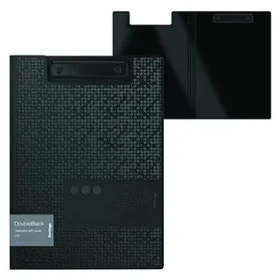 Berlingo Double Black čierne / Dosky s klipom / A4 / do 160 listov (299406)