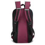 Turistický batoh Semiline A3033-3 Black/Cherry 53 cm x 31 cm x 21 cm