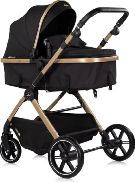 CHIPOLINO Kočík kombinovaný Pearl 2v1 Noir (KKPE02601NO)