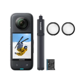 Insta360 X3 All-Purpose Kit / Sada / 360° 5,7 K / IPX8 / Extra batérie + selfie tyč (CINSAAQT(HU))
