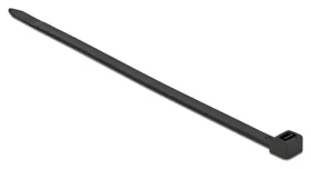 DeLock čierna / Sťahovacie pásky / 800 × 8,8 mm / nylon / 10 ks (19644)