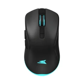 Baracuda Turtle čierna / Herná myš / Bezdrôtová / 3200 DPI / RGB / 6 tlačidiel / USB nano prijímač (TURTLE-B)