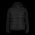 CMP pánska zimná bunda s kapucňou športová zateplená čierna (34K0147/E910) pánska 50