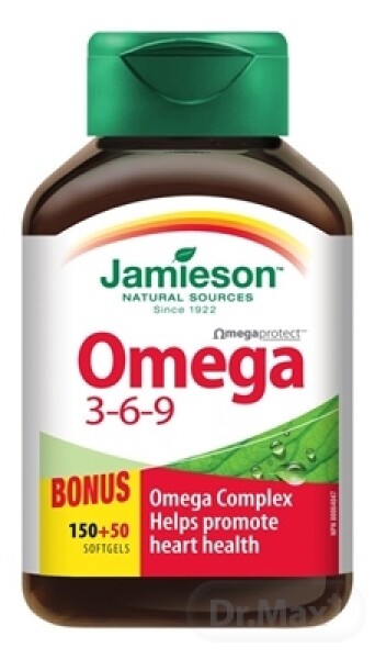 Jamieson OMEGA 3-6-9 200 kapsúl