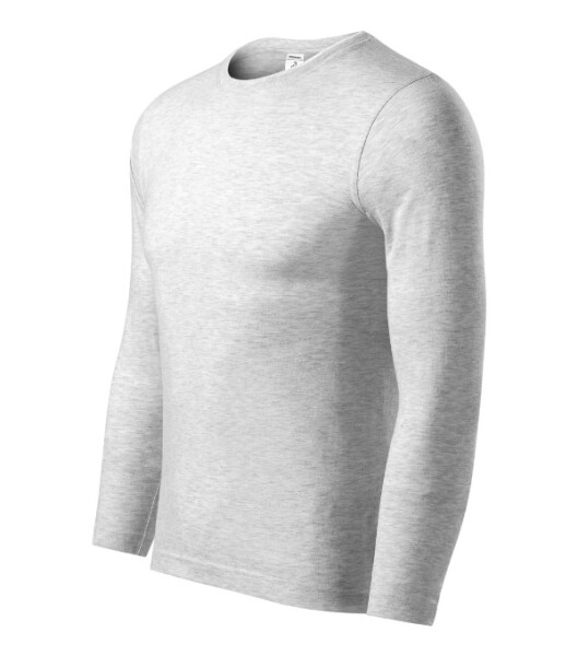 Tričko Progress LS unisex svetlo šedá L