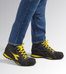 Bezpečnostná obuv Diadora GLOVE MID S3S FO HRO Veľkosť topánky: 43, Čierna