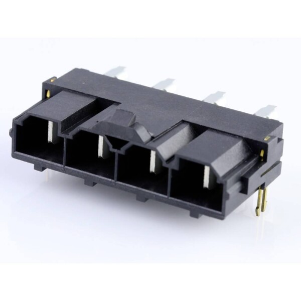 Molex vstavaná pinová lišta (štandardná) Počet pólov 4 Raster (rozteč): 10.00 mm 428204214 1 ks Tube; 428204214