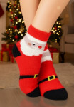 Noviti SB090 Vianočné dámske ponožky 36-41 šedý mickey 36-41