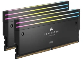 Corsair Dominator Titanium 96GB (2x 48GB) DDR5 6400MHz/CL32/DIMM/XMP/RGB/1.4V (CMP96GX5M2B6400C32)