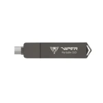 Patriot VIPER PVP30 2TB sivá / Externý SSD / R: 1000MBs / W: 1000MBs / USB-C 3.2 Gen 2 (PVP302TB28UDG)