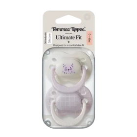 Tommee Tippee Ultimate Fit DECO silikónový cumlík 0-6 m GIRL 2ks - viac farebných variant (433650-T)