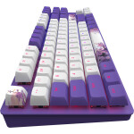 Dark Project One 87 Violet Horizons fialová / herná klávesnica / mechanická / G3MS Sapphire / USB / 1.8m / ENG Layout (DPO87_GSH_DPUP_ANSI_EN)