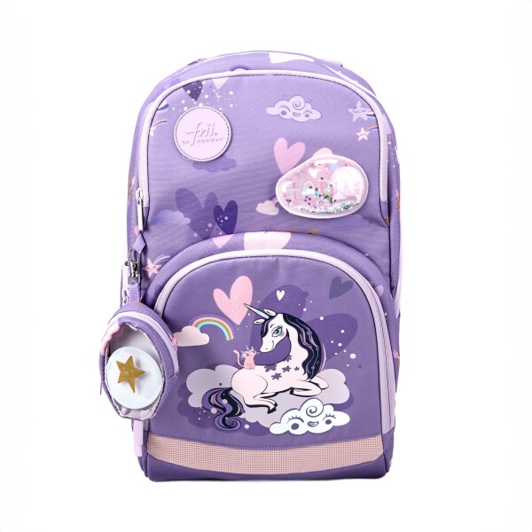 Ergonomický školský plecniak Frii of Norway Easy 22l Unicorn Purple EUR