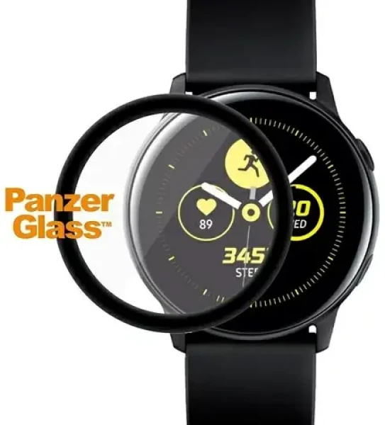 PanzerGlass Tvrdené sklo Curved glass pre Samsung Galaxy Watch Active čierna (7204)
