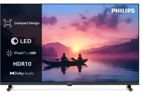 24" Philips 24PHS6050/12 čierna / Televízia / LED / HD ready / Titan OS / DVB-T2/C/S2 / Wi-Fi (24PHS6050/12)