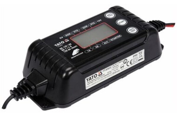 YATO YT-83003 / Nabíjačka batérií / LCD / 12V / 2-15A / až 200 Ah (YT-83003)