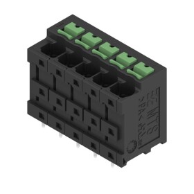 Weidmüller 2913740000 PCB terminál 4 mm² Pólov 5 čierna 20 ks Tube; 2913740000