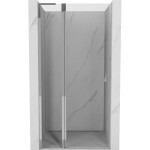 MEXEN/S - Mist L sprchové dvere krídlové 90, transparent, chróm 8A4L-090-000-01-00
