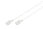 Digitus Cat6 Slim šedý / Patch kábel / U/UTP / 1 m / LSZH (DK-1617-010S)