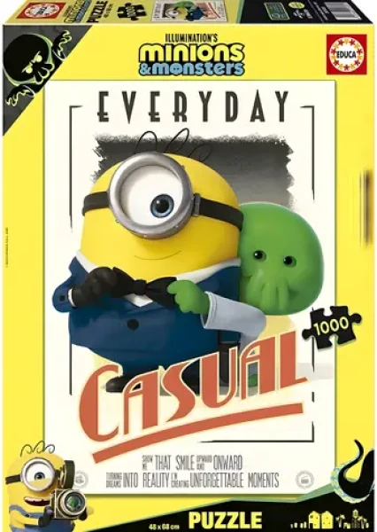 Educa Puzzle Mimoni a monštrá