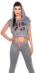 Trendy KouCla Dance chillhoodie zipp in the back