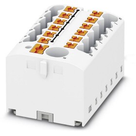 Phoenix Contact 3273364 blok rozvádzača 40.6 mm pružinová svorka biela 8 ks; 3273364
