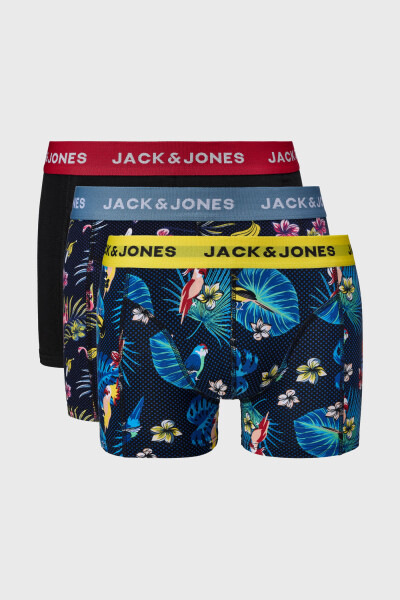 PACK Boxerky JACK AND JONES Flower bird