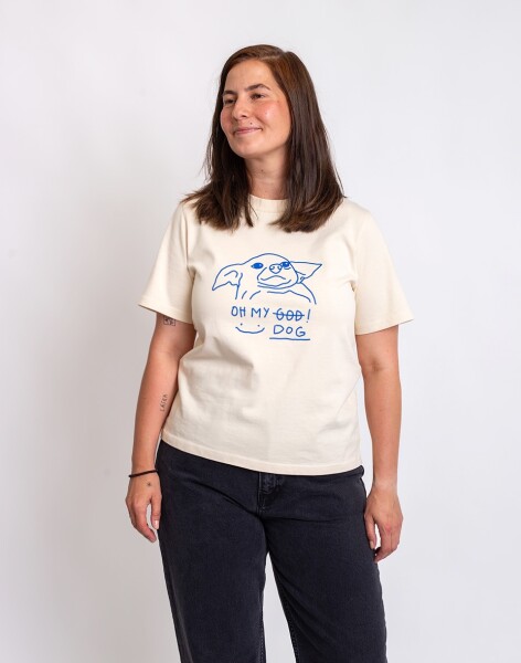 Dog Owners Club OH MY DOG! Ecru S