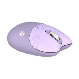 MOFII M3DM fialová / Bezdrôtová optická myš / Bluetooth / 2.4 GHz USB-A prijímač / 1600 DPI / 1x AA (M3DM Purple)