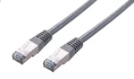 C-tech patchcord Cat5e FTP 0.5 m sivá (8954125015734)