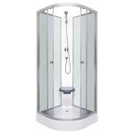 KERRA - Sprchovací kút Evora 80 (biely) 5907548118844