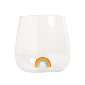 Eulenschnitt Pohár na vodu s dekoráciou 370 ml – Rainbow