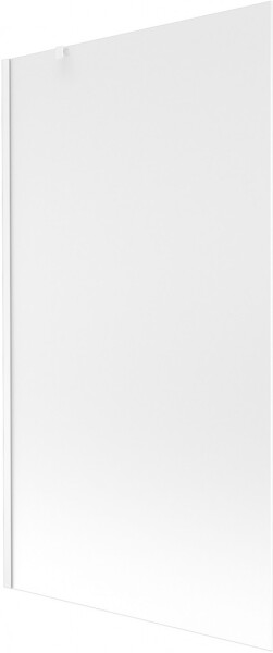 MEXEN/S - Next vaňová zástena FIX 100 x 150, mrazené sklo, biela 895-100-000-00-30-20