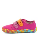 Dievčenské plátené barefoot tenisky CANVAS FUXIA Froddo G1700440-13 - 27