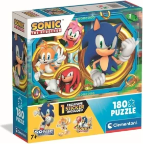 Clementoni 29796 Puzzle Ježko Sonic 180 dielikov