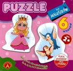 ALEXANDER Baby puzzle Princezná 6v1