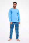 PÁNSKE PYŽAMO DR 124/310 READY Modrá XL