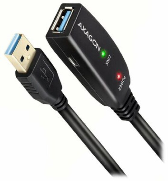 Axagon ADR-310 Aktívny predlžovací kábel USB-A (M) 3.2 - USB-A (F) 10m čierna (ADR-310)