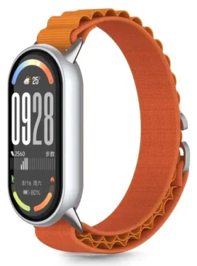 Tech-Protect Nylon Pre Strap oranžová / Remienok / pre XIAOMI SMART Band 8, 9, 10 / NFC