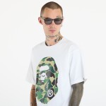 Tričko A BATHING APE Abc Camo Big Ape Head Tee UNISEX White/ Gr XL