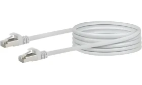 Schwaiger CAT6 biela / Patch kábel / S/FTP / RJ-45 / 2,5 m / 250MHz / 1000 Mbit / s (CKB6025052)