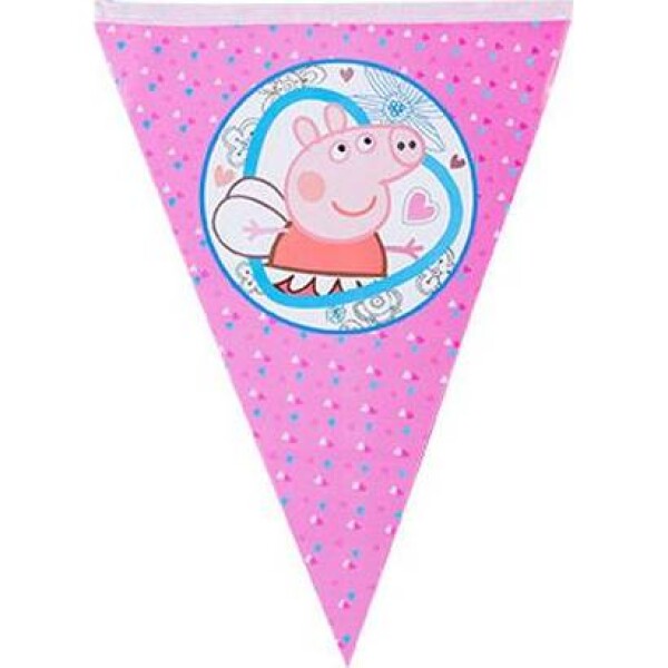 Párty vlajky prasiatko Peppa - Cakesicq - Cakesicq