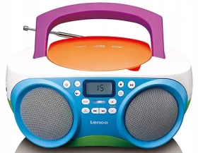 Lenco SCD-41 / FM rádio / CD prehrávač / 2x2W / 3.5mm jack / AUX / USB / MP3 (SCD-41)
