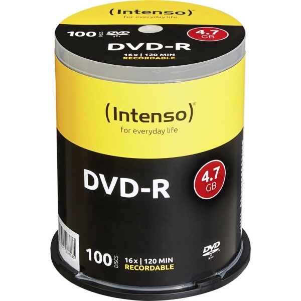 Intenso 4101156 DVD-R 4.7 GB 100 ks vreteno; 4101156