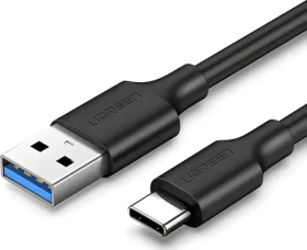 Ugreen čierna / Dátový kábel / USB-A / 0,5 m (20881)