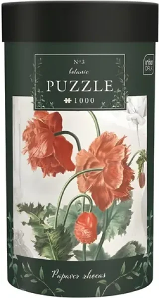 INTERDRUK Puzzle Botanic: Vlčí mak