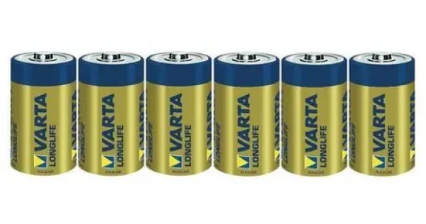 Varta Longlife R20P-D / Batéria / Zinkochloridová / typ D / 1,5V / 2 ks (04120101306)