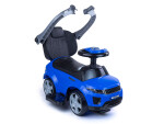Mamido Mamido Odrážadlo Sport Car s vodiacou tyčou 3v1 modré