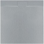 REA - Sprchová vanička Bazalt Grey 90x90 REA-K4105
